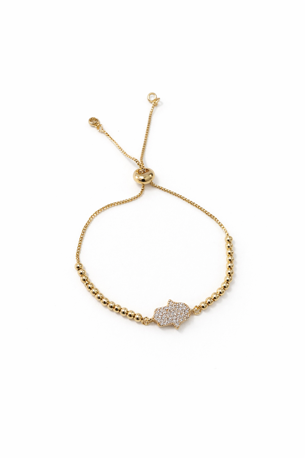 Hamsa of Light Slider Bracelet