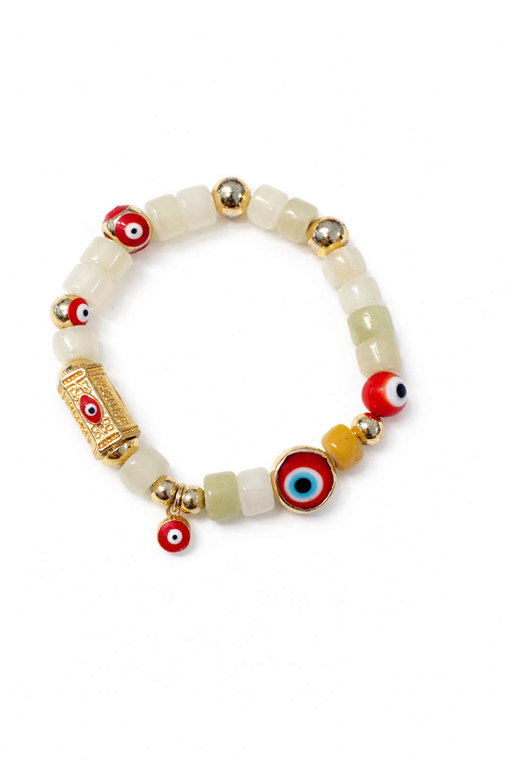 Red Watchful Eye Bracelet