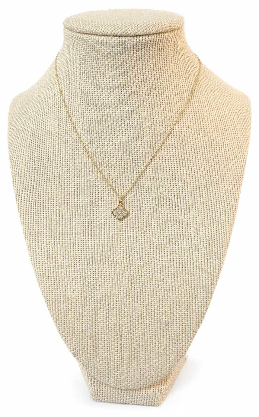 Lucky Pave Necklace