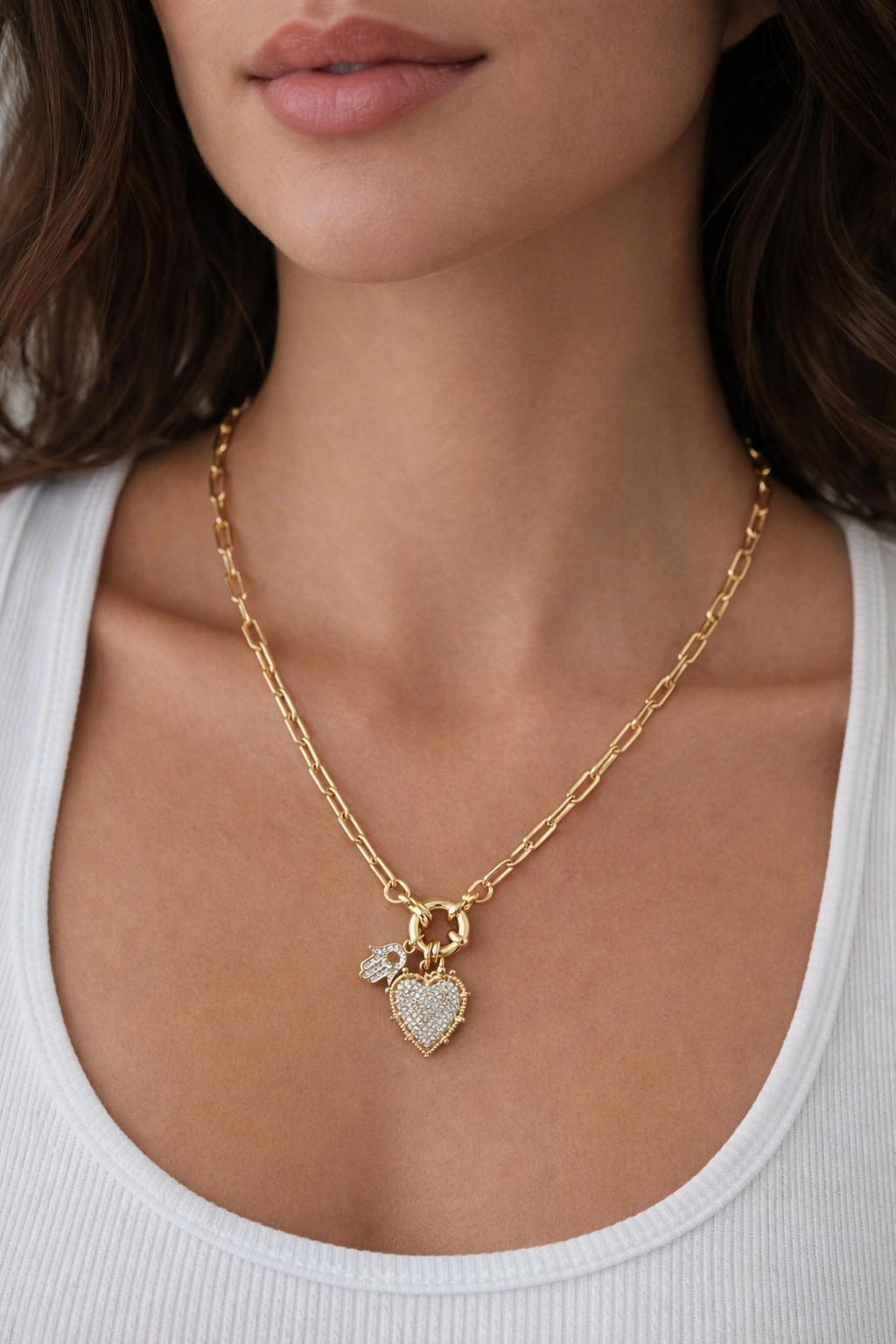 Unlock My Heart Necklace